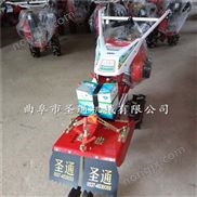 桑田追肥引水開溝機，蔥姜雙面培土機 小型水田開溝機多少錢