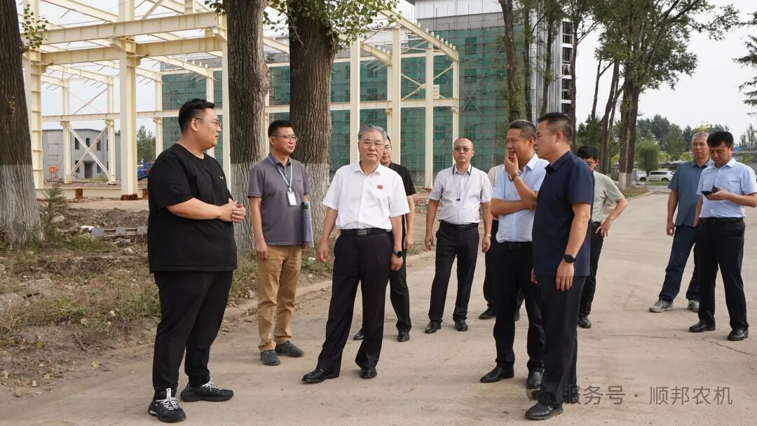 农业农村部农机化调研组走进顺邦农机