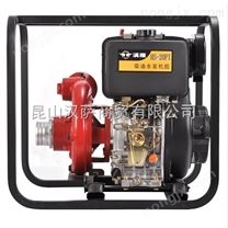 电启动2寸柴油机抽水泵 农用喷灌高压泵